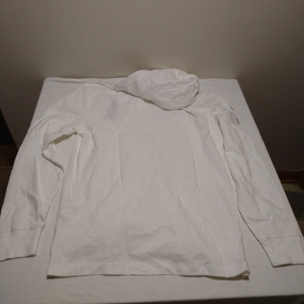 Polo Ralph Lauren White Big Pony Hooded Polo Parka Pullover Shirt - Picture 14 of 16
